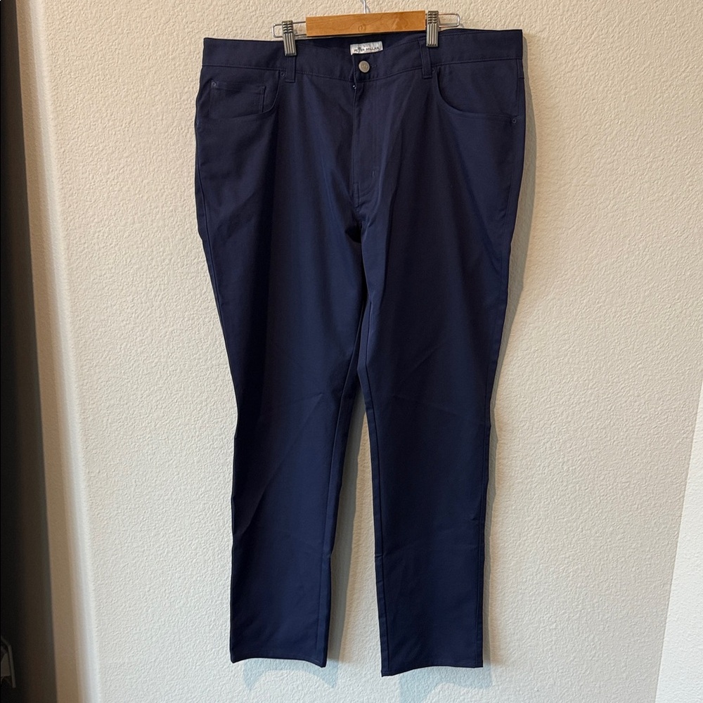 Peter Millar‎ Performance 38/32 Men’s Navy Pants NWOT
